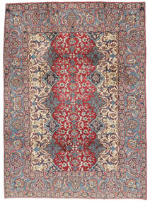 207X280 Najafabad Vloerkleed Oosters Donkerrood/Bruin (Wol, Perzië/Iran) Carpetvista