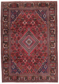  Persischer Joshaghan Teppich 226X320 Dunkelrot/Schwarz (Wolle, Persien/Iran)