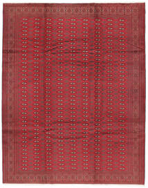  Turkaman Rug 216X272 Persian Wool Dark Red Carpetvista