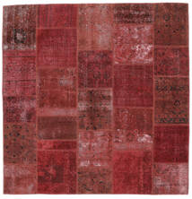  Persian Patchwork - Persien/Iran Rug 202X207 Square Dark Red/Black (Wool, Persia/Iran)