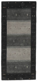  89X202 Small Gabbeh Indo Rug Wool, Carpetvista