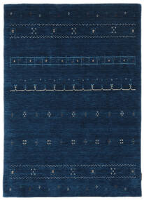  Gabbeh Indo Rug 127X177 Wool Black Small Carpetvista
