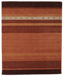 208X252 絨毯 ギャッベ インド モダン ダークレッド/ブラック (ウール, インド) Carpetvista