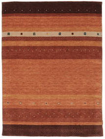 Gabbeh Indo Rug 150X200 Dark Red/Brown Wool, India Carpetvista