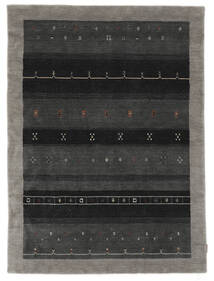 絨毯 ギャッベ インド 144X200 ブラック/茶色 (ウール, インド)