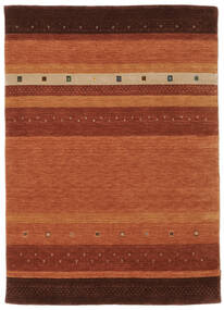 絨毯 ギャッベ インド 143X200 ダークレッド/ブラック (ウール, インド)