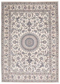 295X400 絨毯 ナイン オリエンタル ベージュ/ダークグレー 大きな (ウール, ペルシャ/イラン) Carpetvista