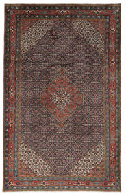  Persialainen Ardebil Matot 192X304 Musta/Tummanpunainen Carpetvista