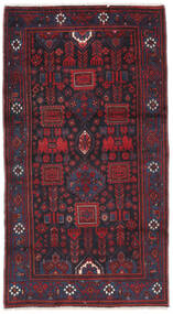  Koliai Rug 113X210 Persian Wool Black/Dark Red Small Carpetvista