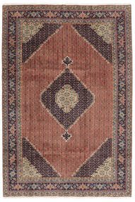  Persian Ardebil Rug 195X282 Brown/Dark Red Carpetvista