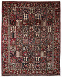 283X356 絨毯 バクティアリ オリエンタル ブラック/ダークレッド 大きな (ウール, ペルシャ/イラン) Carpetvista