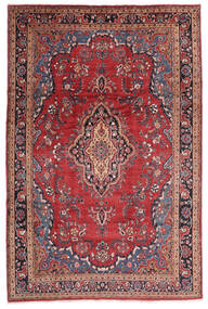  Persischer Mahal Teppich 215X320 Dunkelrot/Schwarz (Wolle, Persien/Iran)