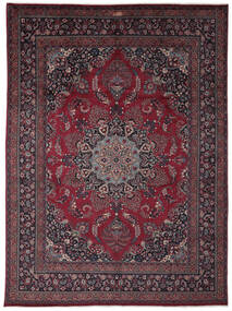 290X395 Koberec Orientální Mašhad Černá/Tmavě Červená Velký (Vlna, Persie/Írán) Carpetvista