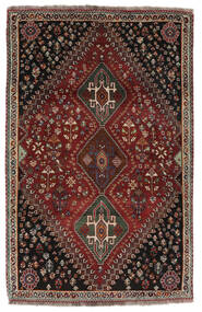 Shiraz Rug Rug 118X190 Black/Brown Wool, Persia/Iran Carpetvista