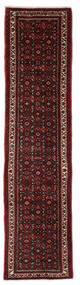  73X290 Hosseinabad Matot Käytävämatto Matto Musta/Tummanpunainen Persia/Iran Carpetvista