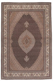 絨毯 オリエンタル タブリーズ 50 Raj 197X297 茶色/ブラック (ウール, ペルシャ/イラン)