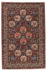 208X313 絨毯 オリエンタル バクティアリ Collectible ブラック/ダークレッド (ウール, ペルシャ/イラン) Carpetvista