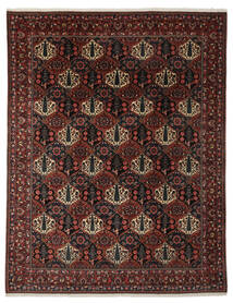 310X385 Dywan Orientalny Baktjar Czarny/Ciemnoczerwony Duży (Wełna, Persja/Iran) Carpetvista