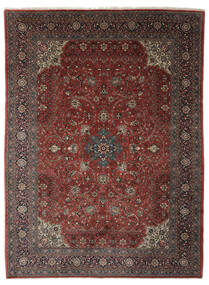 290X390 Sarough Matot Matto Itämainen Musta/Tummanpunainen Isot (Villa, Persia/Iran) Carpetvista