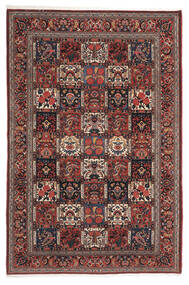 絨毯 オリエンタル バクティアリ Collectible 203X305 ブラック/ダークレッド (ウール, ペルシャ/イラン)