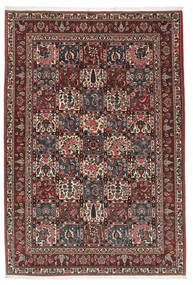 206X305 Bakhtiari Rug Oriental Black/Dark Red (Wool, Persia/Iran) Carpetvista