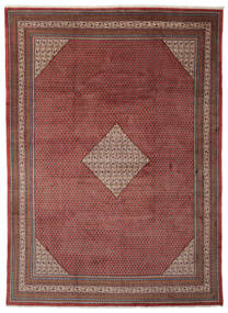 295X400 Tapis D'orient Sarough Mir Rouge Foncé/Marron Grand (Laine, Perse/Iran) Carpetvista