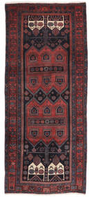  Kurdi Rug 145X304 Persian Wool Black/Dark Red Small Carpetvista