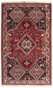 109X172 Χαλι Ghashghai Ανατολής Σκούρο Κόκκινο/Μαύρα (Μαλλί, Περσικά/Ιρανικά) Carpetvista