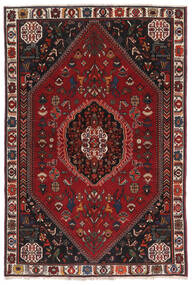  Qashqai Rug 130X197 Persian Wool Black/Dark Red Small Carpetvista