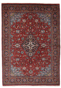 Sarough Teppich 215X314 Dunkelrot/Schwarz Wolle, Persien/Iran Carpetvista