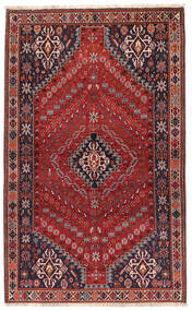 165X270 Koberec Ghashghai Orientální Tmavě Červená/Černá (Vlna, Persie/Írán) Carpetvista