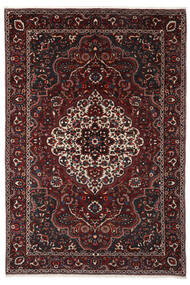  Orientalsk Bakhtiar Collectible Teppe 204X307 Svart/Mørk Rød Ull, Persia/Iran Carpetvista