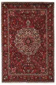 絨毯 オリエンタル バクティアリ 205X310 ブラック/ダークレッド (ウール, ペルシャ/イラン)