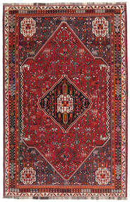 167X257 Χαλι Ghashghai Ανατολής Σκούρο Κόκκινο/Μαύρα (Μαλλί, Περσικά/Ιρανικά) Carpetvista
