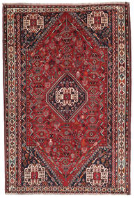 Ghashghai Matot Matto 176X268 Tummanpunainen/Musta Villa, Persia/Iran Carpetvista