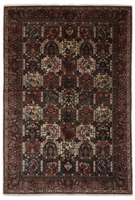 絨毯 オリエンタル バクティアリ Collectible 200X293 ブラック/茶色 (ウール, ペルシャ/イラン)