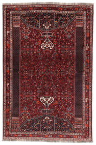 Ghashghai Matot Matto 177X270 Musta/Tummanpunainen Villa, Persia/Iran Carpetvista