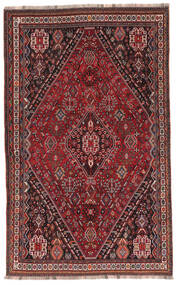 Ghashghai Matot Matto 168X273 Musta/Tummanpunainen Villa, Persia/Iran Carpetvista