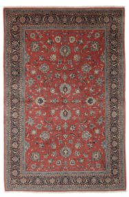 絨毯 サルーク 243X366 ダークレッド/茶色 (ウール, ペルシャ/イラン)