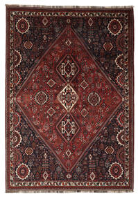  Persialainen Shiraz Matot 225X327 Musta/Tummanpunainen Carpetvista