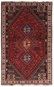 Ghashghai Teppe 173X280 Svart/Mørk Rød Ull, Persia/Iran Carpetvista