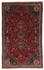絨毯 オリエンタル カシュガイ 167X275 黒/深紅色の (ウール, ペルシャ/イラン)
