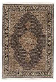 Tabriz 50 Raj Rug 103X146 Brown/Black Wool, Persia/Iran Carpetvista