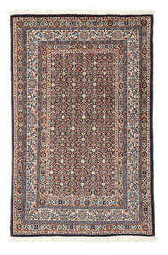  Moud Rug 96X150 Persian Wool Brown/Dark Red Small Carpetvista