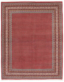  212X265 Sarough Mir Teppe Mørk Rød/Brun Persia/Iran Carpetvista