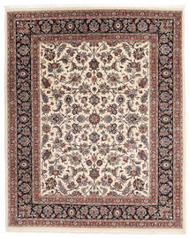 Persischer Sarough Teppich 200X247 Braun/Dunkelrot (Wolle, Persien/Iran)