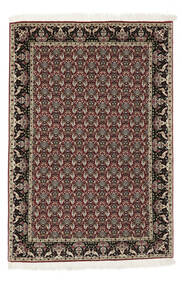 絨毯 オリエンタル タブリーズ 50 Raj 100X147 ブラック/茶色 (ウール, ペルシャ/イラン)