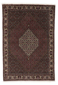 絨毯 ペルシャ ビジャー Takab/Bukan 115X167 ブラック/茶色 (ウール, ペルシャ/イラン)