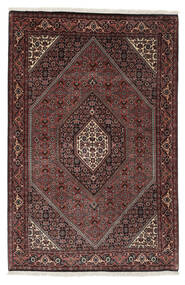 110X168 Bidjar Takab/Bukan Matta Orientalisk Svart/Mörkröd (Ull, Persien/Iran) Carpetvista
