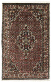 絨毯 オリエンタル ビジャー 112X178 ブラック/ダークレッド (ウール, ペルシャ/イラン)